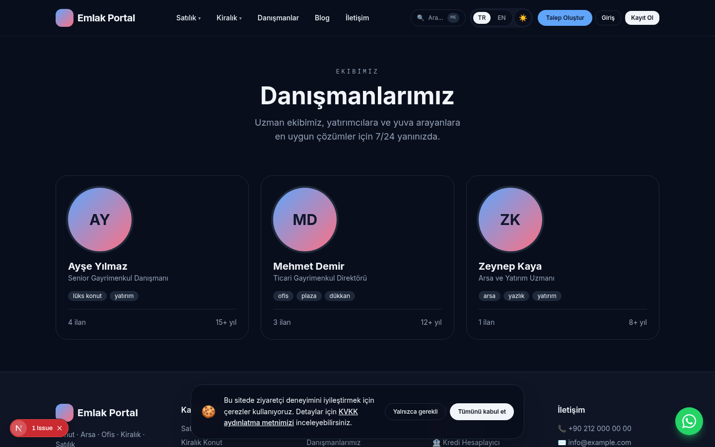 Danışmanlarımız