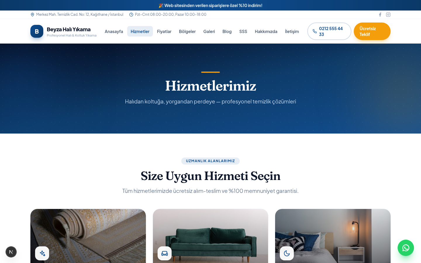 Hizmetlerimiz