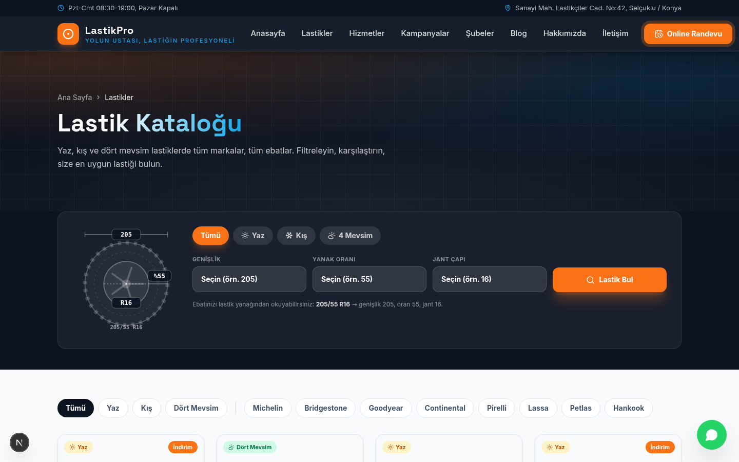 Lastik Kataloğu