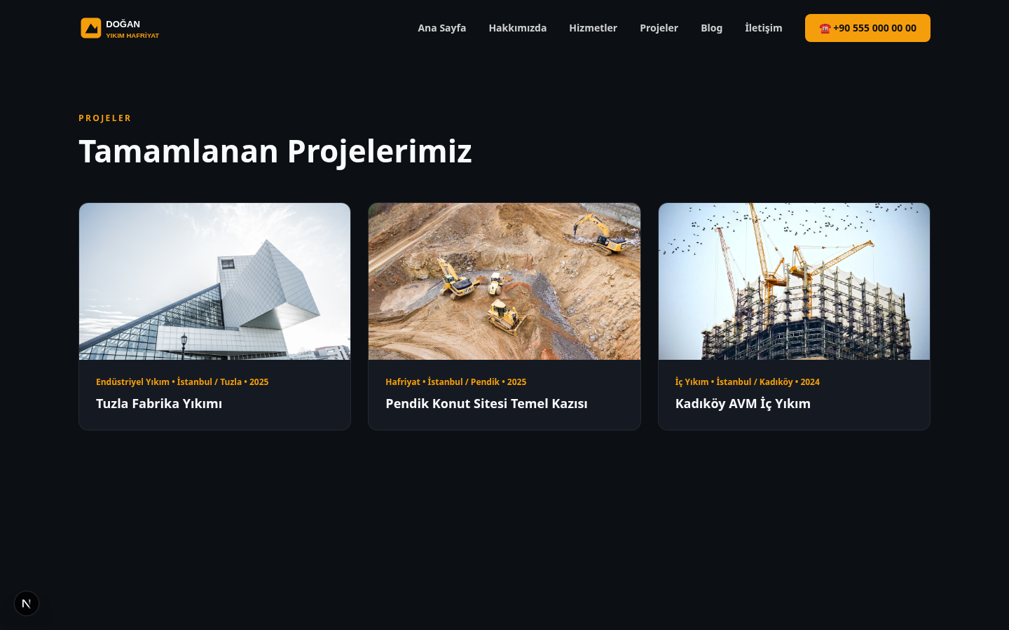 Projelerimiz