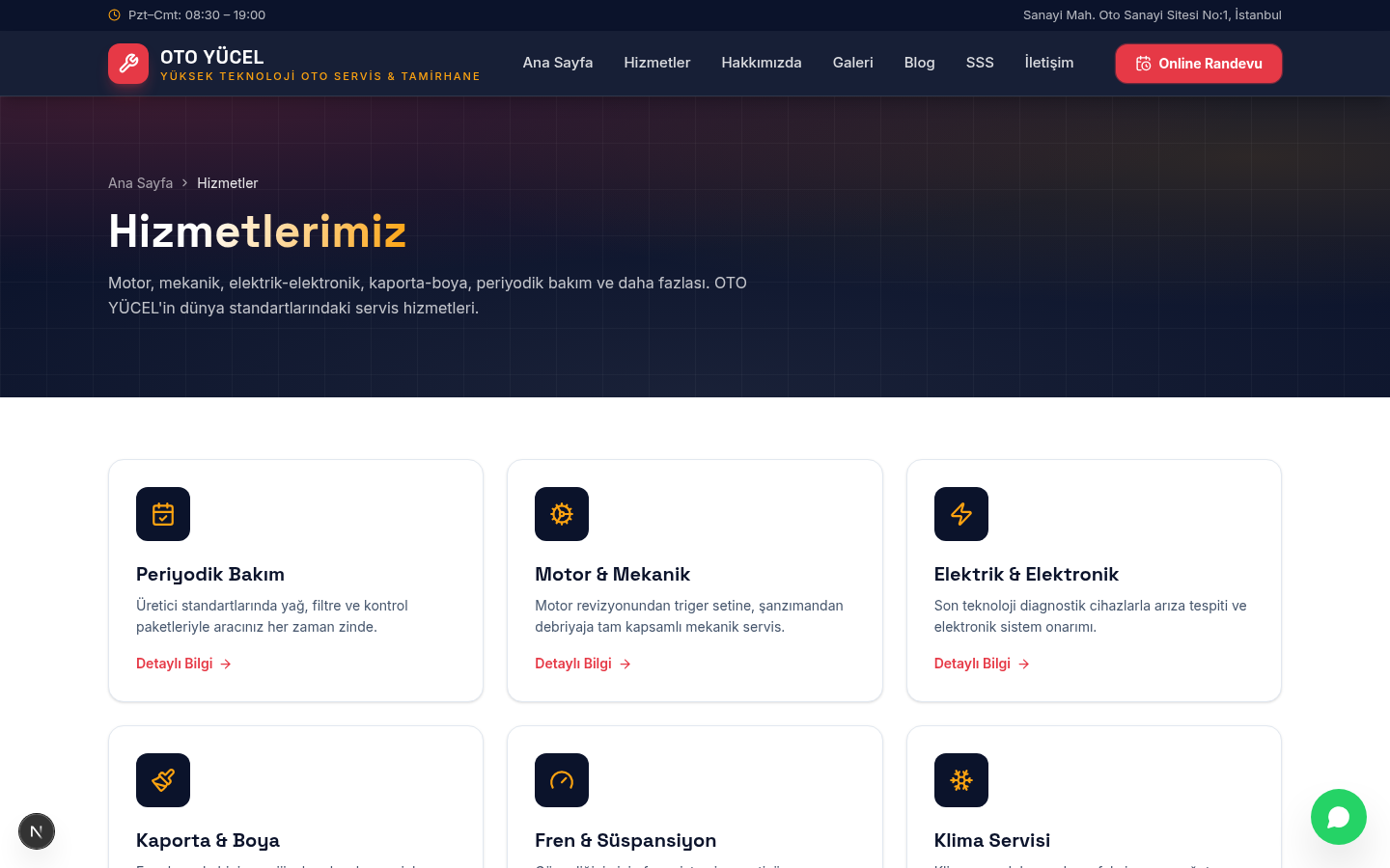 Hizmetlerimiz