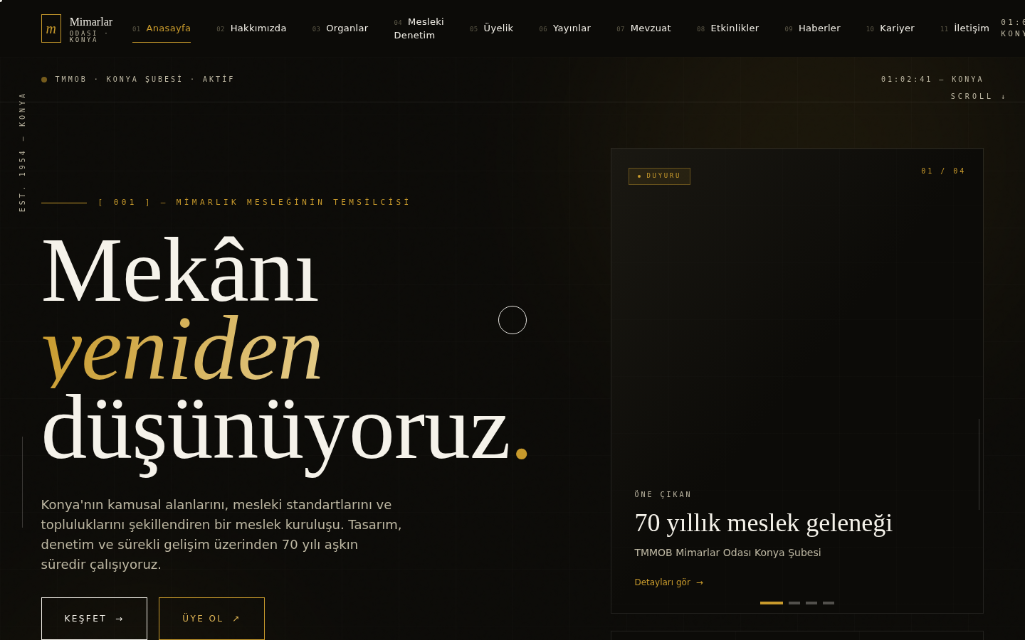TMMOB Mimarlar Odası Konya Şubesi