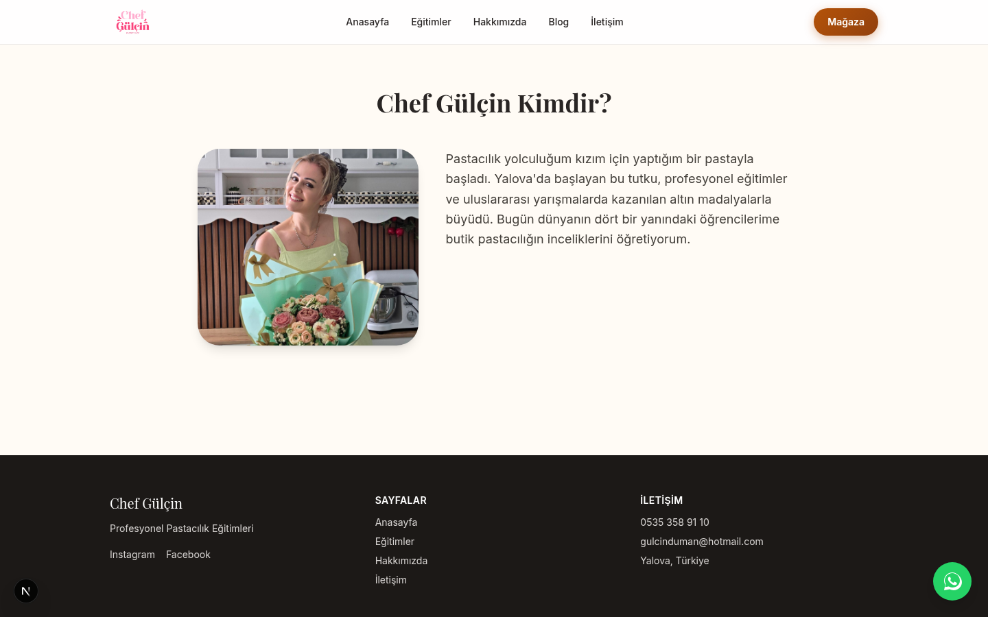 Chef Gülçin Kimdir?