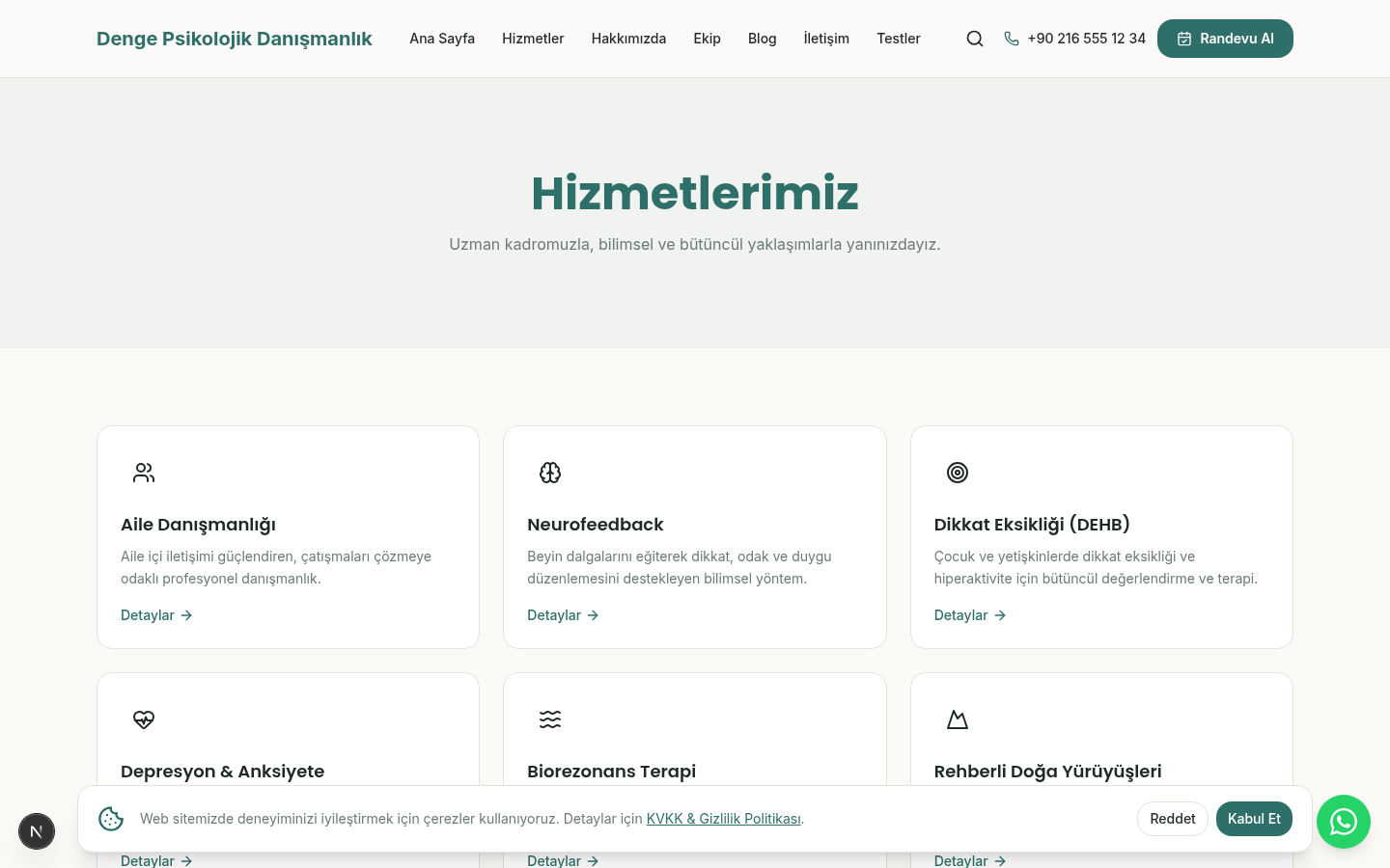Hizmetlerimiz